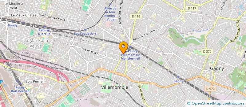 localisation de l'entreprise BON PRIX EXOTIQUE à VILLEMOMBLE