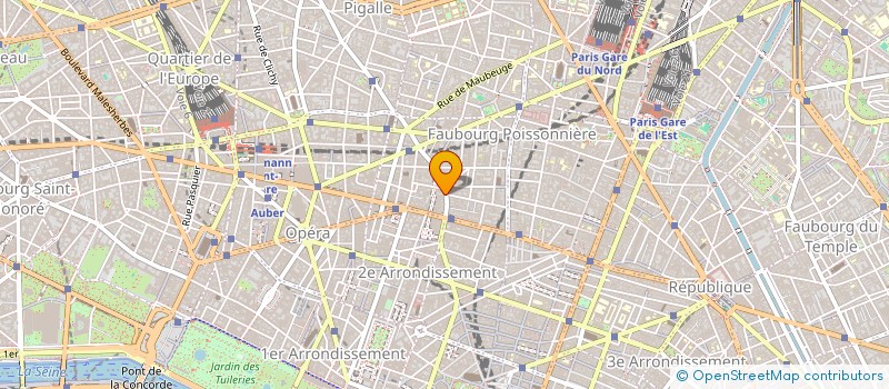 localisation de l'entreprise BON RAVIOLI  PARIS