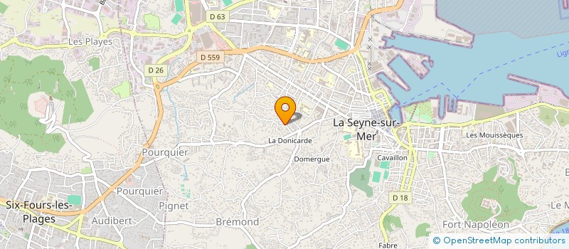 localisation de l'entreprise BON SOMMEIL SCI à LA SEYNE-SUR-MER