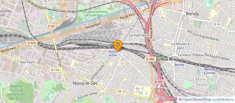 localisation de l'entreprise BON TECH à NOISY-LE-SEC