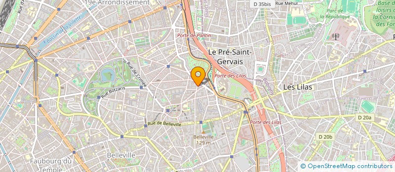 localisation de l'entreprise BON THE DIVINE!  PARIS