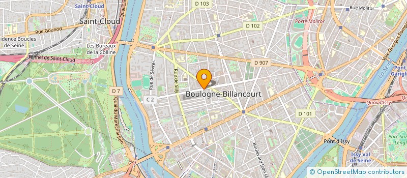 localisation de l'entreprise BON USAGE CONSEIL à BOULOGNE-BILLANCOURT