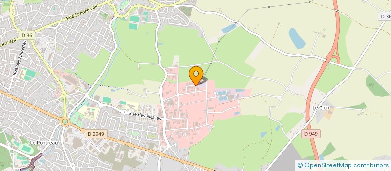 localisation de l'entreprise BON VENT à LES SABLES D'OLONNE