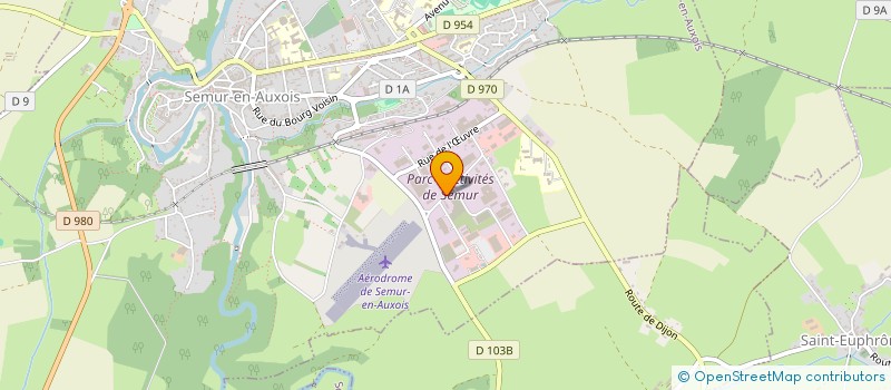 localisation de l'entreprise BON VIVANT à SEMUR-EN-AUXOIS