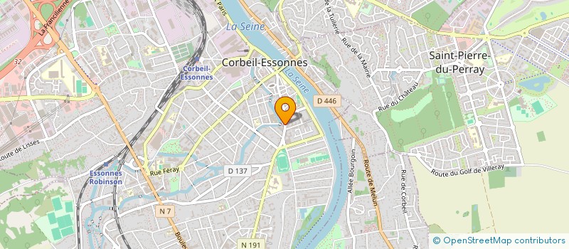 localisation de l'entreprise BON VOISIN à CORBEIL-ESSONNES