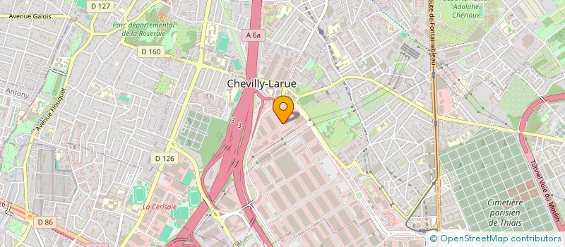 localisation de l'entreprise BONABIO  CHEVILLY-LARUE