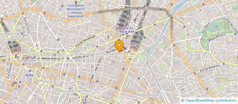 localisation de l'entreprise BONAC  PARIS 10