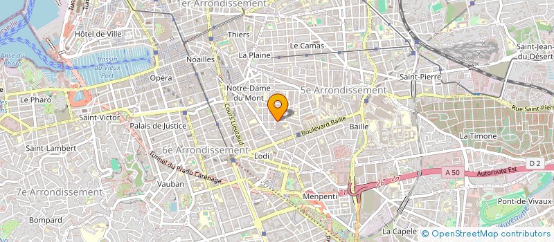 localisation de l'entreprise BONACASE à MARSEILLE