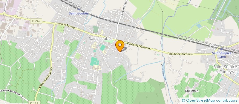 localisation de l'entreprise BONACOSTA à SAINT-LOUBES