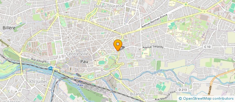 localisation de l'entreprise BONADO à PAU