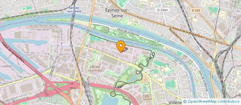 localisation de l'entreprise BONAL MANUTENTION à VILLENEUVE-LA-GARENNE
