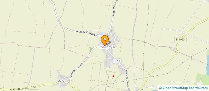 localisation de l'entreprise BONALDI ANTHONY  CHAVAROUX