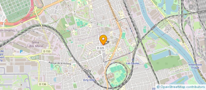 localisation de l'entreprise BONALEMBE O BAKALA  ORLY