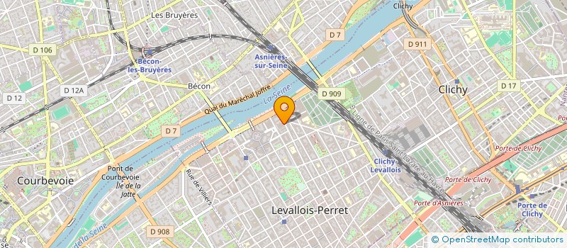 localisation de l'entreprise BONAN CONSEIL à LEVALLOIS-PERRET