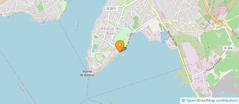 localisation de l'entreprise BONANCA  BALARUC-LES-BAINS