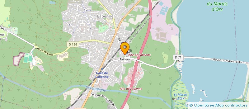 localisation de l'entreprise BONANNO à LABENNE