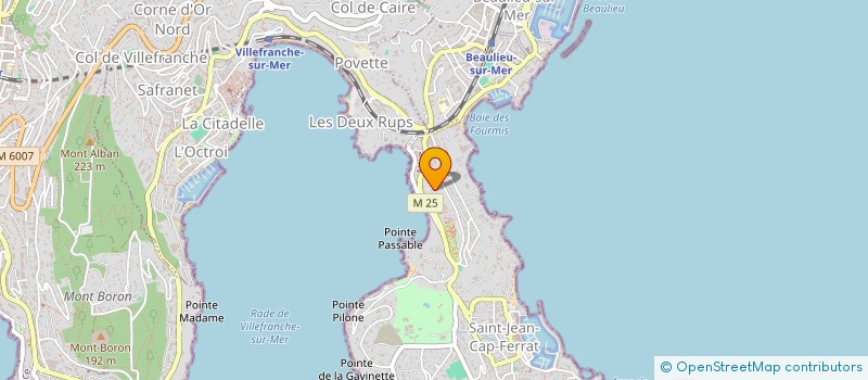 localisation de l'entreprise BONANNO GIUSEPPE IMPORT EXPORT  SAINT-JEAN-CAP-FERRAT
