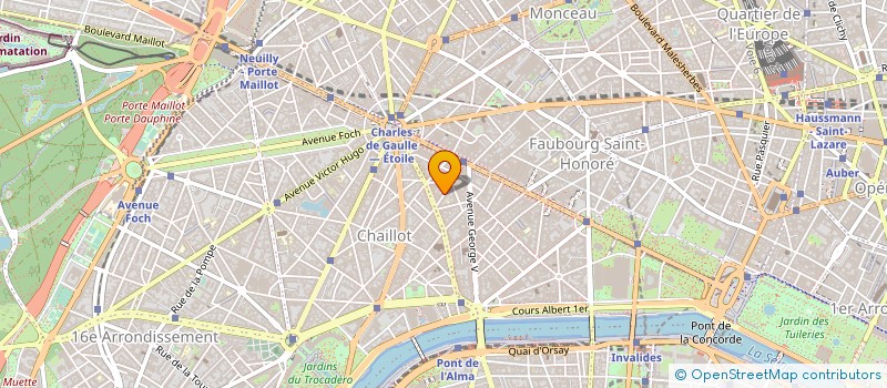 localisation de l'entreprise BONANZA à PARIS