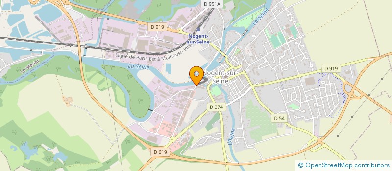 localisation de l'entreprise BONAPART PRODUCTS à NOGENT-SUR-SEINE
