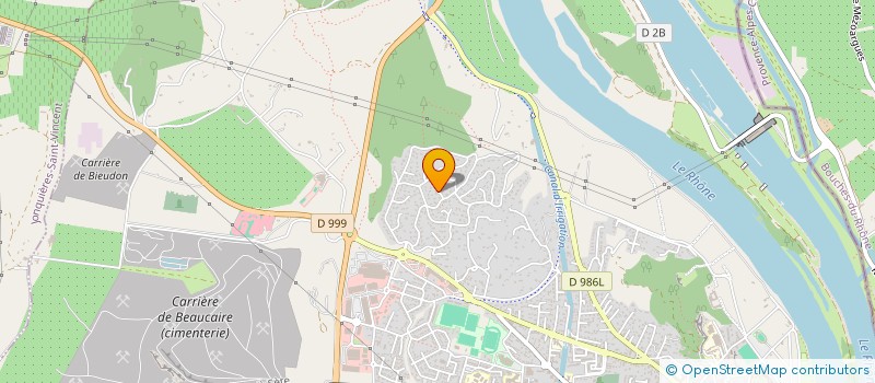 localisation de l'entreprise BONAPARTE  BEAUCAIRE