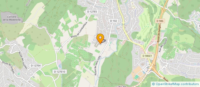 localisation de l'entreprise BONAPARTE  SAINT-GELY-DU-FESC