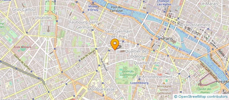 localisation de l'entreprise BONAPARTE AUTO LOCATIONS à PARIS