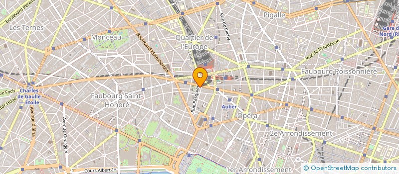 localisation de l'entreprise BONAPARTE HOLDING à PARIS