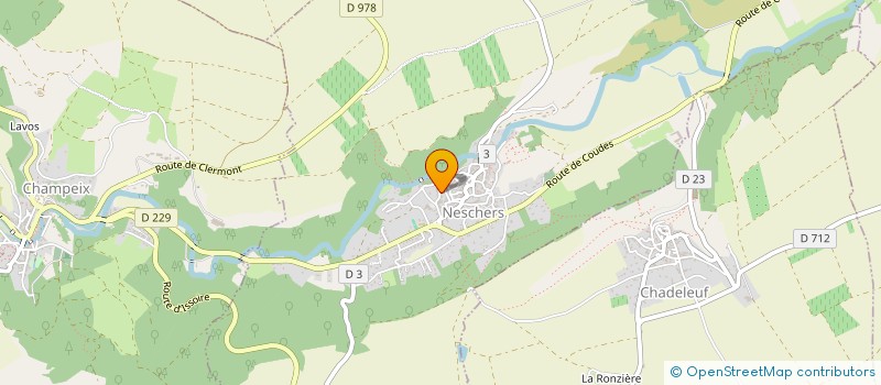 localisation de l'entreprise BONAPARTE ISSOIRE IMMOBILIER à MEILHAUD