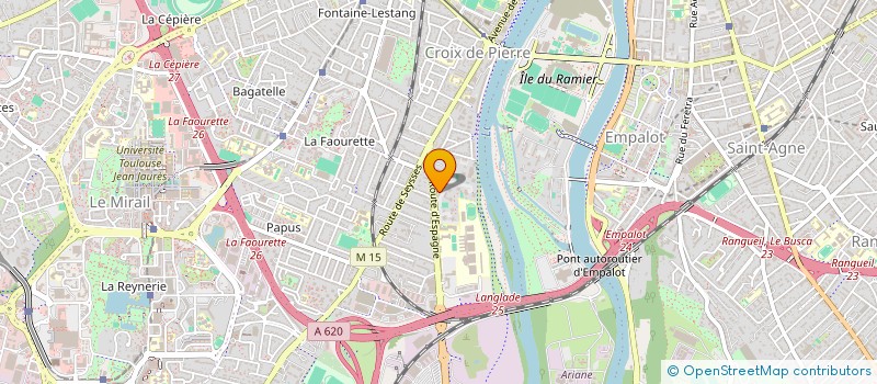 localisation de l'entreprise BONAPP à TOULOUSE