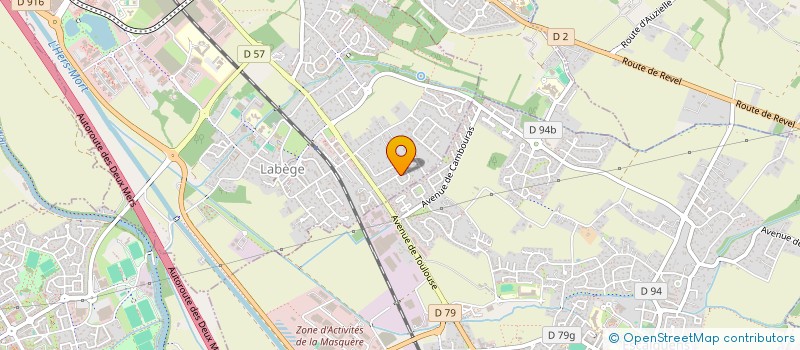 localisation de l'entreprise BONAPPART  LABEGE