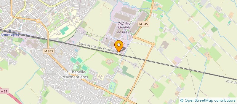 localisation de l'entreprise BONAPPART  HOUPLINES