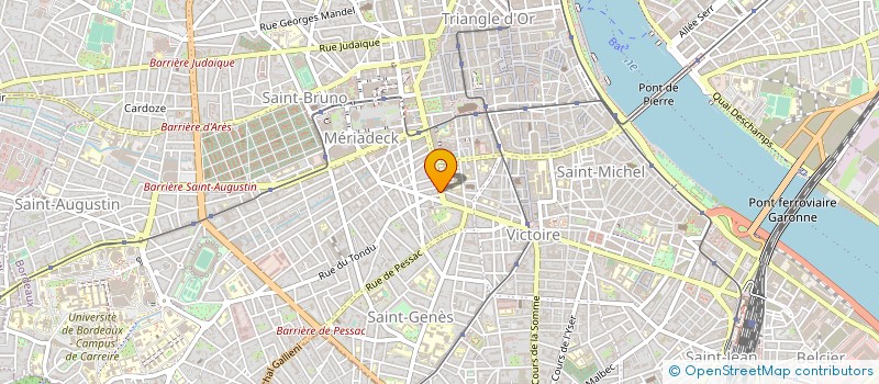localisation de l'entreprise BONAR à BORDEAUX