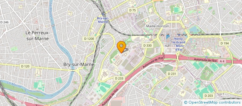 localisation de l'entreprise BONARDET GROUPE à BRY-SUR-MARNE