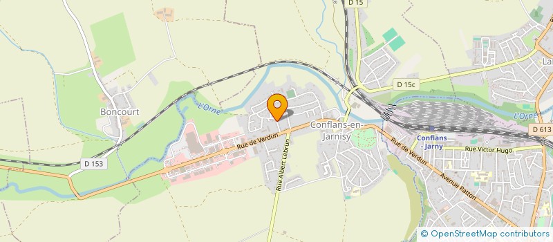 localisation de l'entreprise BONASSO-JAGLINE INDIVISION  CONFLANS-EN-JARNISY