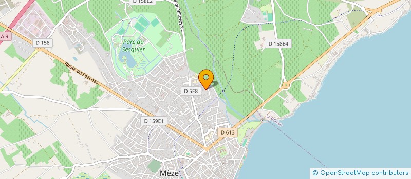 localisation de l'entreprise BONAVENTURA à MEZE