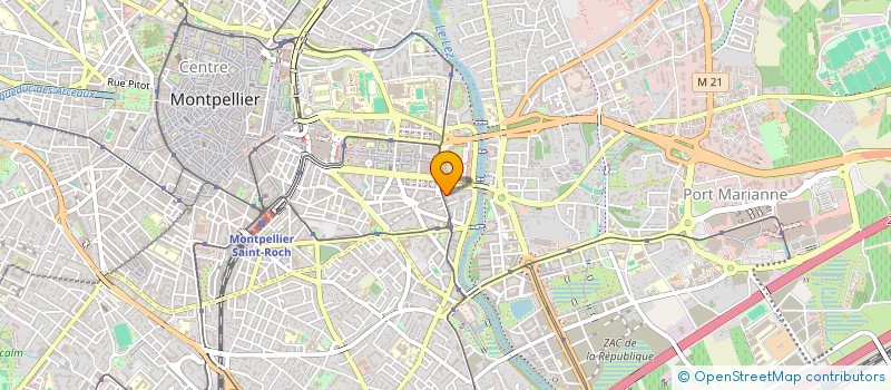 localisation de l'entreprise BONAVENTURE à MONTPELLIER