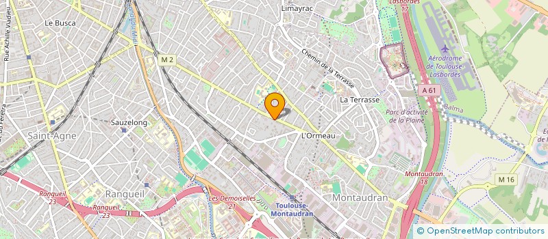 localisation de l'entreprise BONAVENTURE  TOULOUSE