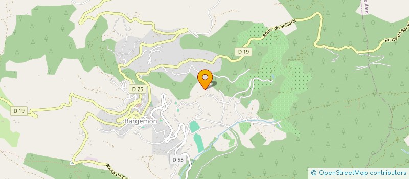 localisation de l'entreprise BONAVITA CONSTRUCTIONS  BARGEMON