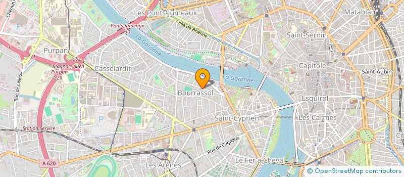 localisation de l'entreprise BONAYVAL à TOULOUSE