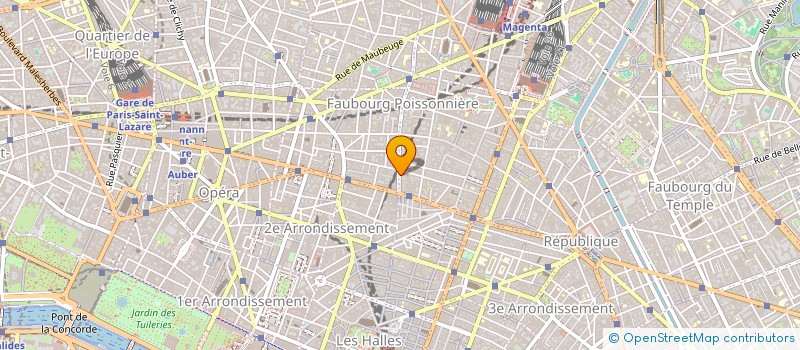 localisation de l'entreprise BONB PRODUCTION  PARIS