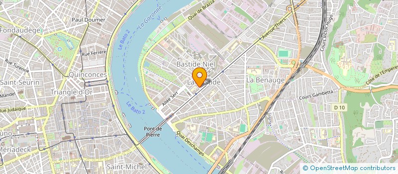 localisation de l'entreprise BONBAY CONSEILS  BORDEAUX