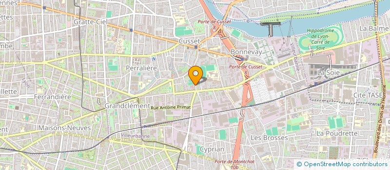 localisation de l'entreprise BONBEC  LYON