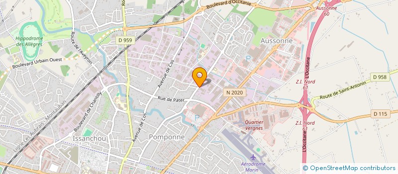 localisation de l'entreprise BONBONS EN FOLIE à MONTAUBAN