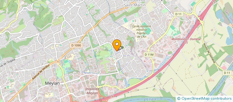 localisation de l'entreprise BONCELIN  MEYLAN