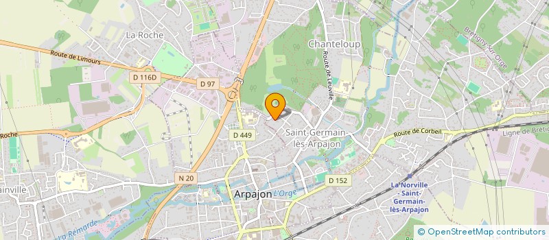 localisation de l'entreprise BONCOIFF à SAINT-GERMAIN-LES-ARPAJON