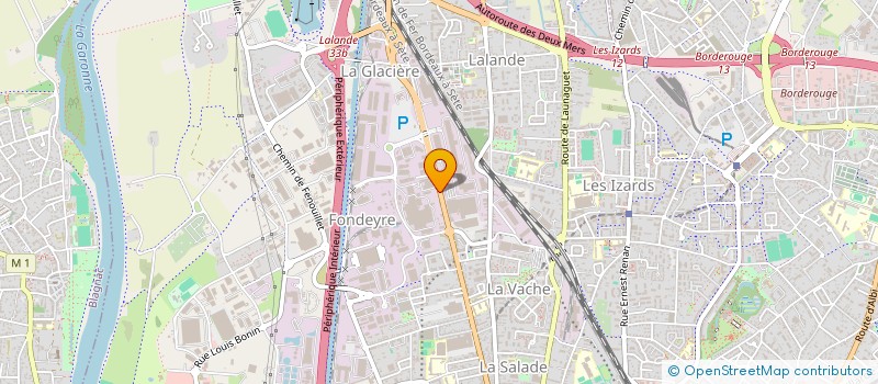 localisation de l'entreprise BONCOLAC à TOULOUSE