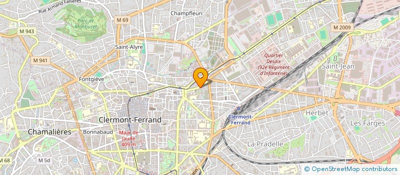 localisation de l'entreprise BONCOMPAGNE NICOLAS  CLERMONT-FERRAND