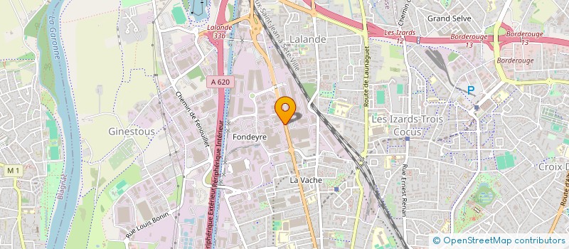 localisation de l'entreprise BONCOTEAM à TOULOUSE