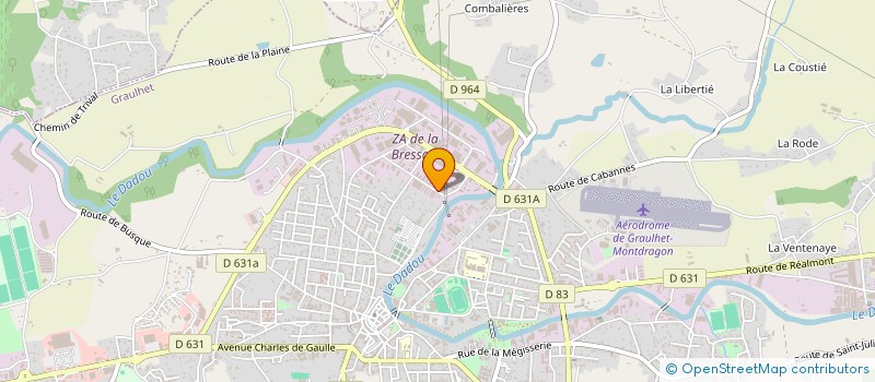 localisation de l'entreprise BONCUIR à GRAULHET