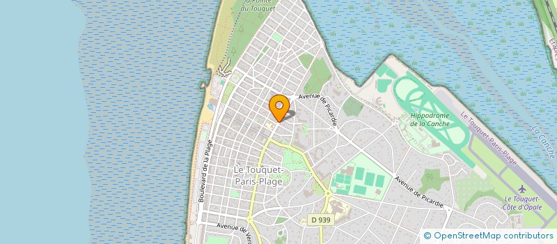 localisation de l'entreprise BOND STREET à LE TOUQUET-PARIS-PLAGE